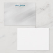 エレガントなモダンな現代風のグレーの背景 ノートカード (正面/裏面)