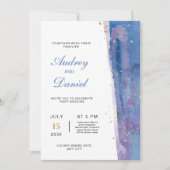 エレガントなモダンウェディング招待状, ミニマリスト 招待状 (正面)