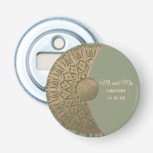 エレガントなモダン　セージグリーン＆ゴールドのクラシック