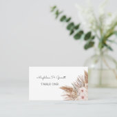 エレガントなモダン ボヘミアンハウスウェディングプレイスカード プレイスカード (スタンド正面)