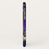 エレガントなモノグラムの夏の青のフラクタル Case-Mate iPhoneケース (裏面/左)