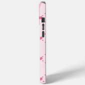 エレガントなモノグラム オーダーメイド Case-Mate iPhoneケース (裏面 / 左)