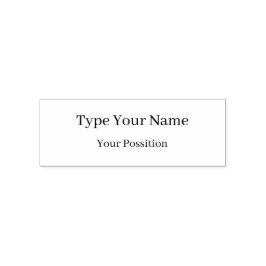 エレガントなモノグラム デザイン オーダーメイドセルフインク セルフインキングスタンプ