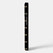エレガントなモノグラム Case-Mate iPhoneケース (裏面 / 左)
