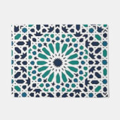 エレガントなモロッコの艶出し ドアマット (正面)