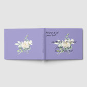 エレガントなユーカリの植物学的なゲストブック ゲストブック (全面)