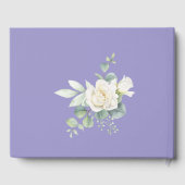 エレガントなユーカリの植物学的なゲストブック ゲストブック (裏面)