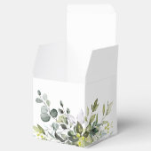 エレガントなユーカリの水彩画 ブライダルシャワー フェイバーボックス (オープン)