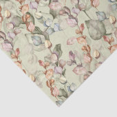 エレガントなユーカリの葉 薄葉紙 (詳細)