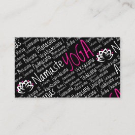 エレガントなヨガの中心/ヨガのビジネス/先生 名刺