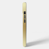 エレガントなライトゴールドテールのパーソナライズ Case-Mate iPhoneケース (裏面 / 左)