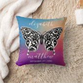 エレガントなライフスタイルの蝶の枕デザイン クッション (ブランケット)