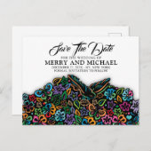 エレガントなライフデザインの色 案内ポストカード (正面/裏面)