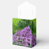 エレガントなライラック 紫 ラベンダー 花の感謝 フェイバーボックス (オープン)