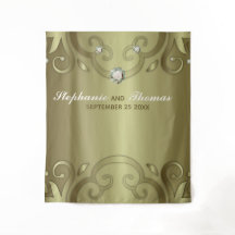 エレガントなラグジュアリー ヴィンテージ ヴィクトリアン ゴールド ウェディング