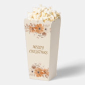 エレガントなラスティックボホフラワーのクリスマスギフトボックス フェイバーボックス (はじけた状態)