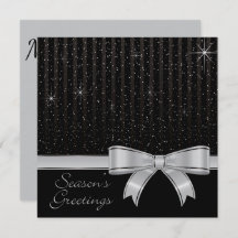 エレガントなリボンと星