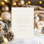 エレガントなリボンアーチの写真で楽しく結婚したウェディング 箔シーズンカード