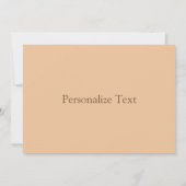 エレガントなルスティック サンクスカード サンキューカード (裏面)