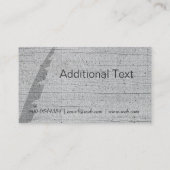 エレガントなレトロのヴィンテージの羽のクイル作家 名刺 (裏面)