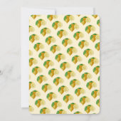 エレガントなレモンスケッチの誕生日 招待状 (裏面)