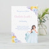 エレガントなロイヤルパーティーカード 招待状 (スタンド正面)