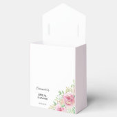 エレガントなローズのブライダルシャワー 感謝 フェイバーボックス (オープン)