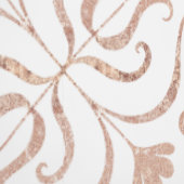 エレガントなローズゴールドの花柄ダマスク模様のライト 壁紙 (縫い目)