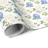 エレガントなローズメドウ ラッピングペーパー (ロールコーナー)