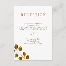 エレガントなローズモノグラム エンクロージャーカード