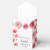 エレガントなワイルドフラワー | ボヘミアンスタイルのブライダルシャワー フェイバーボックス (オープン)