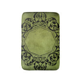 エレガントなヴィンテージのビクトリアンなスタイルのデザイン バスマット (正面縦)