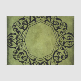 エレガントなヴィンテージのビクトリアンなスタイルのデザイン 薄葉紙