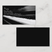 エレガントなヴィンテージのピアノの教師の名刺 名刺 (正面/裏面)