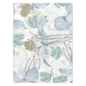 エレガントなヴィンテージの花の背景|のテーブルクロス テーブルクロス (正面)