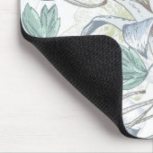 エレガントなヴィンテージの花の背景|のマウスパッド マウスパッド (コーナー)