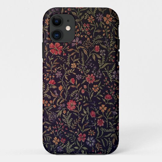 エレガントなヴィンテージの花のiPhone 5の場合 Case-Mate iPhoneケース (裏面)