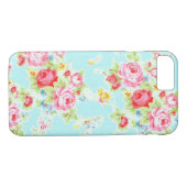 エレガントなヴィンテージの花柄は上がりました Case-Mate iPhoneケース (裏面(横))