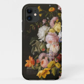 エレガントなヴィンテージの花柄 Case-Mate iPhoneケース (裏面)