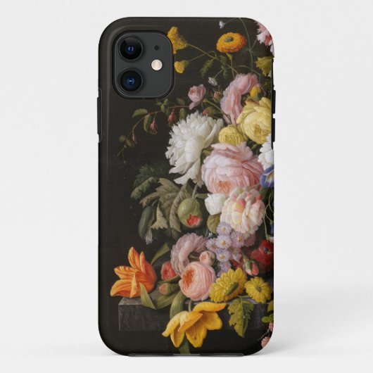エレガントなヴィンテージの花柄 Case-Mate iPhoneケース (裏面)