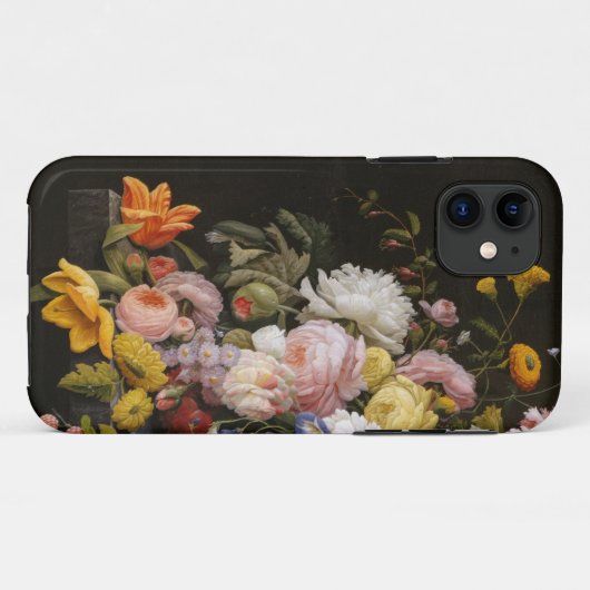 エレガントなヴィンテージの花柄 Case-Mate iPhoneケース (裏面(横))