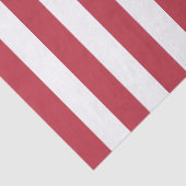 エレガントなヴィンテージの赤と白のストライプ柄 薄葉紙 (詳細)