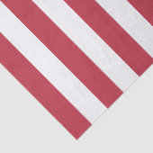 エレガントなヴィンテージの赤と白のストライプ模様 薄葉紙 (詳細)