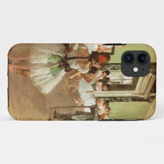 エレガントなヴィンテージはダンス教室、バレリーナのガスを抜きます Case-Mate iPhoneケース (裏面(横))