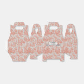 エレガントなヴィンテージオレンジのトワルドジュー モノグラム フェイバーボックス (折り畳みなし)