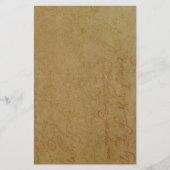 エレガントなヴィンテージゴールド＆ブラックのウェディング 便箋 (正面)