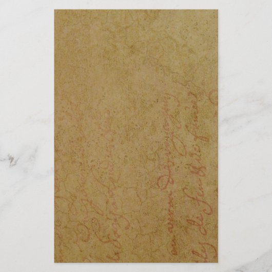 エレガントなヴィンテージゴールド＆ブラックのウェディング 便箋 (正面)