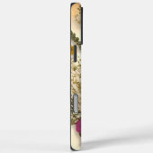 エレガントなヴィンテージ押し花ブーケ Case-Mate iPhoneケース (裏面 / 右)