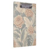 エレガントなヴィンテージ風の花柄 ソフトで繊細な クリップボード (右)