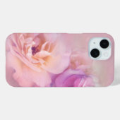 エレガントなヴィンテージ パステルピンクのバラ Case-Mate iPhoneケース (裏面 (横))